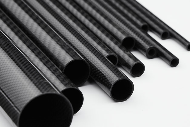 Roll-wrapped Carbon fiber  tubes