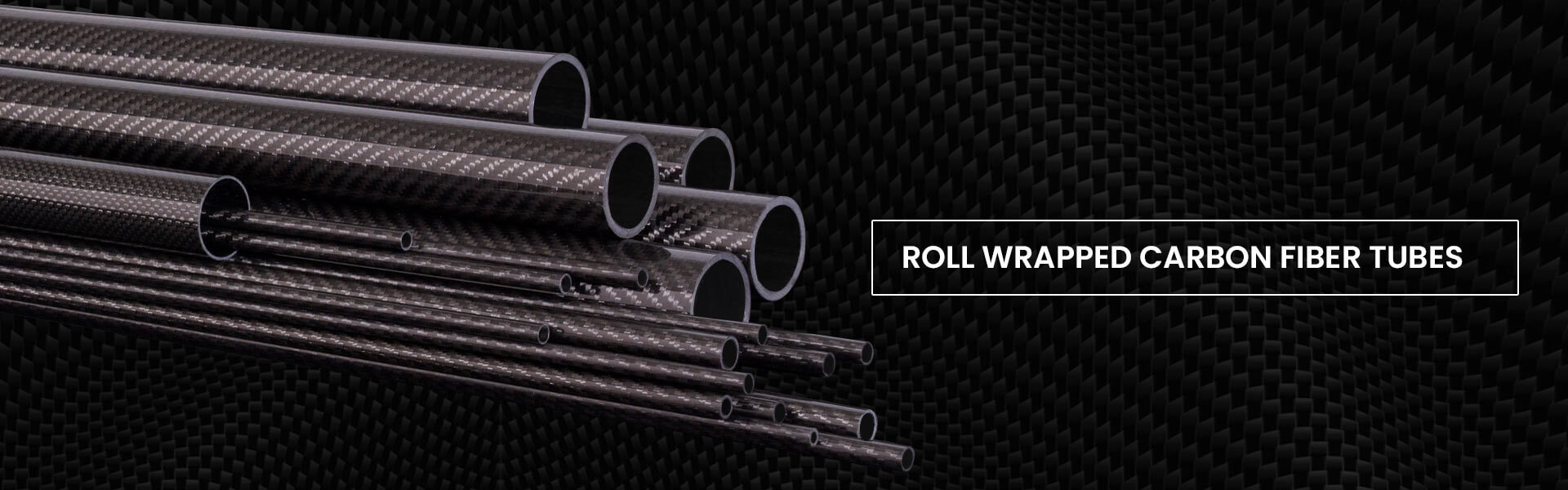 Roll Wrapped Carbon Fiber Tubes