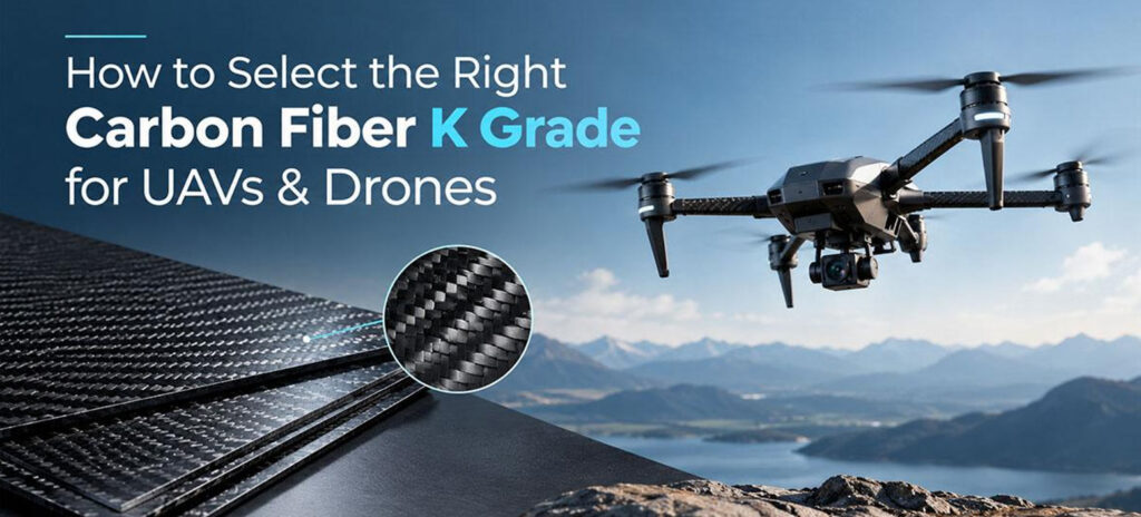 How to Choose the Right Carbon Fiber K Grade for UAV and Drone Components